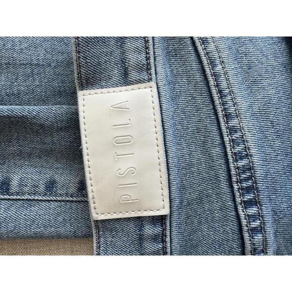 Pistola Lennon High Rise Crop Bootcut Jeans Zuma Wash Size 29 - Picture 9 of 9